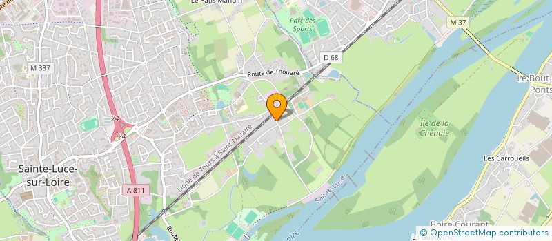 localisation de l'entreprise MEX  SAINTE-LUCE-SUR-LOIRE