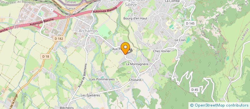 localisation de l'entreprise MEX-GM  ARCHAMPS