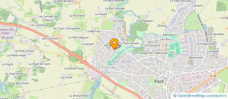 localisation de l'entreprise MEX08  PACE