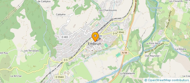 localisation de l'entreprise MEXI  EMBRUN