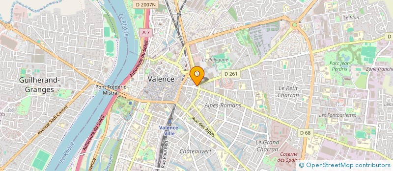 localisation de l'entreprise MEXICAN FOOD à VALENCE
