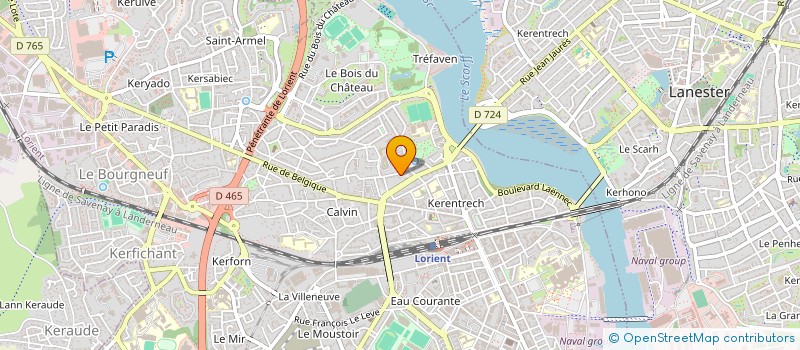 localisation de l'entreprise MEXICO TLD  LORIENT