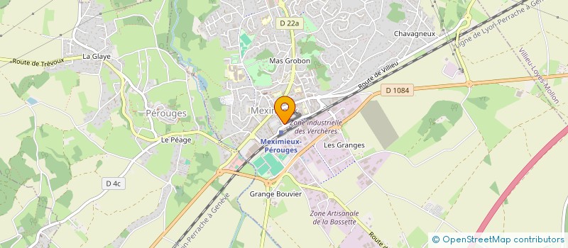 localisation de l'entreprise MEXIM à MEXIMIEUX