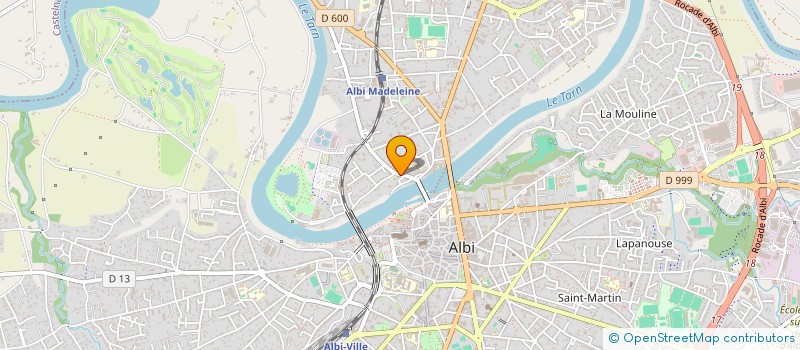 localisation de l'entreprise MEXITARN  ALBI