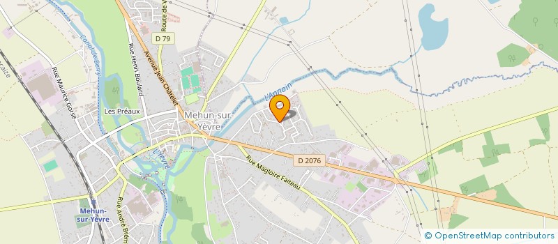 localisation de l'entreprise MEXOLIA  MEHUN-SUR-YEVRE