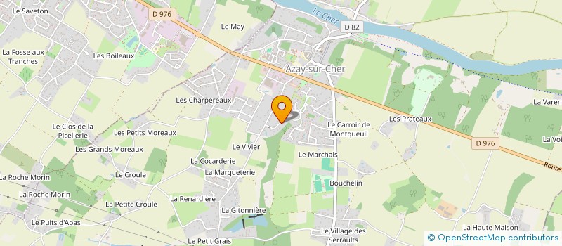 localisation de l'entreprise MEXSENSE  AZAY-SUR-CHER