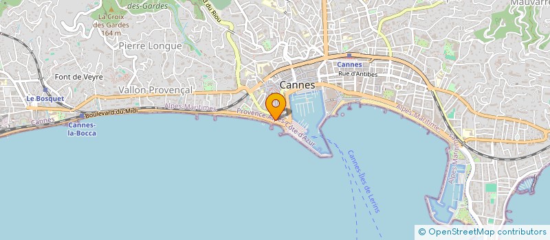 localisation de l'entreprise MEXYCANNES SARL à CANNES