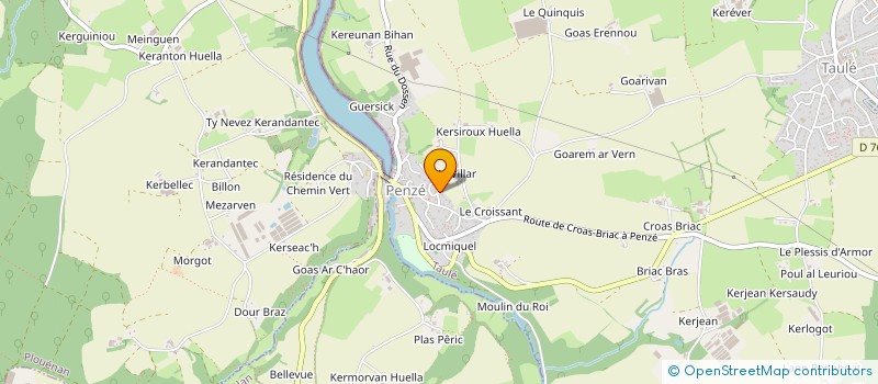 localisation de l'entreprise MEXYS  TAULE