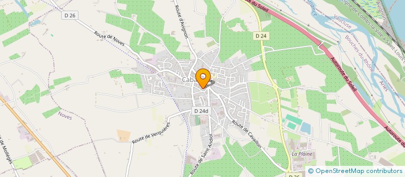 localisation de l'entreprise MEY DU DAUPHIN  CABANNES