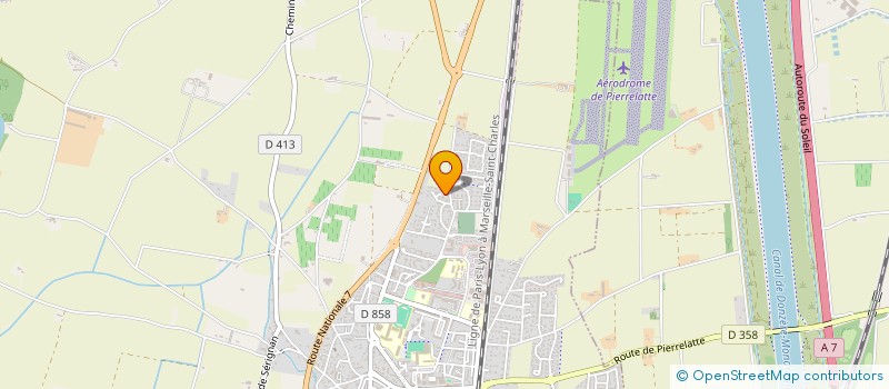 localisation de l'entreprise MEY INVESTISSEMENTS à PIERRELATTE