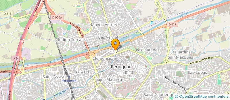 localisation de l'entreprise MEY-LING  PERPIGNAN