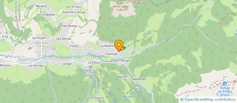 localisation de l'entreprise MEY'NAUD FINANCE  BERNEX