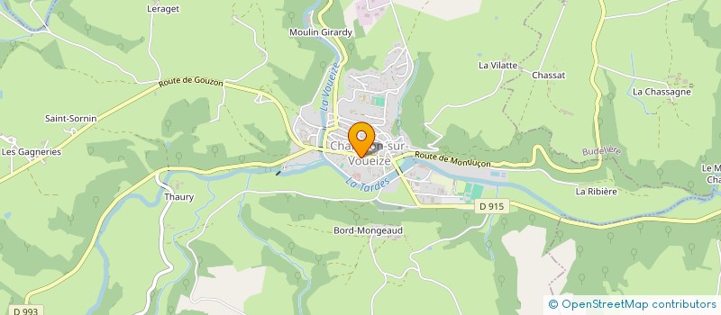localisation de l'entreprise MEYA  CHAMBON-SUR-VOUEIZE
