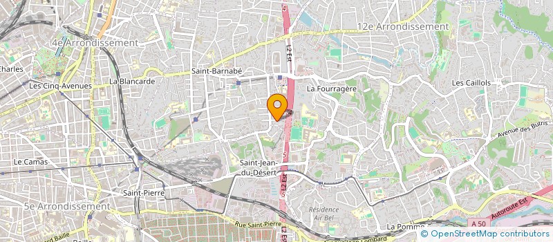 localisation de l'entreprise MEYANN à MARSEILLE