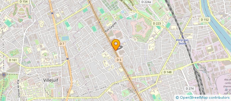 localisation de l'entreprise MEYAS VOYAGES à VITRY-SUR-SEINE