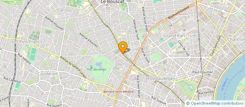 localisation de l'entreprise MEYDAR  LE BOUSCAT