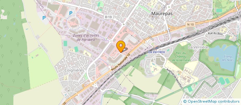 localisation de l'entreprise MEYEL FINANCES à COIGNIERES
