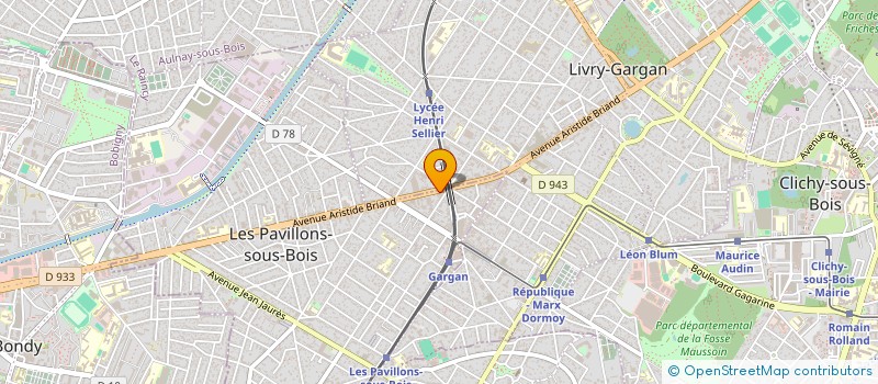 localisation de l'entreprise MEYER  LES PAVILLONS-SOUS-BOIS