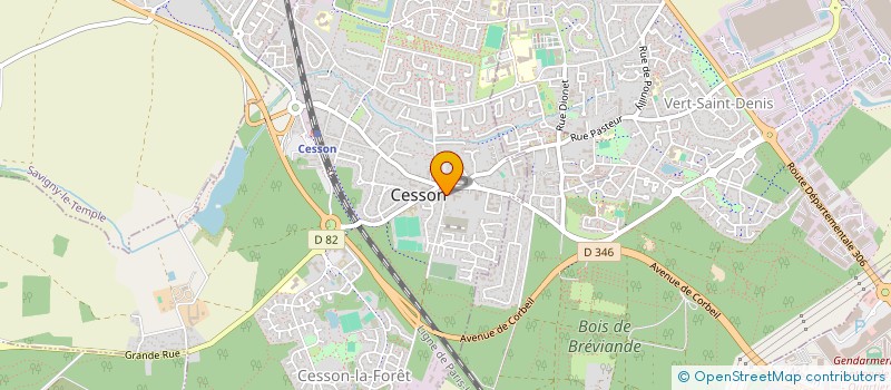 localisation de l'entreprise MEYER  CESSON