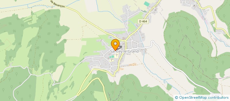 localisation de l'entreprise MEYER A & C  SANCEY