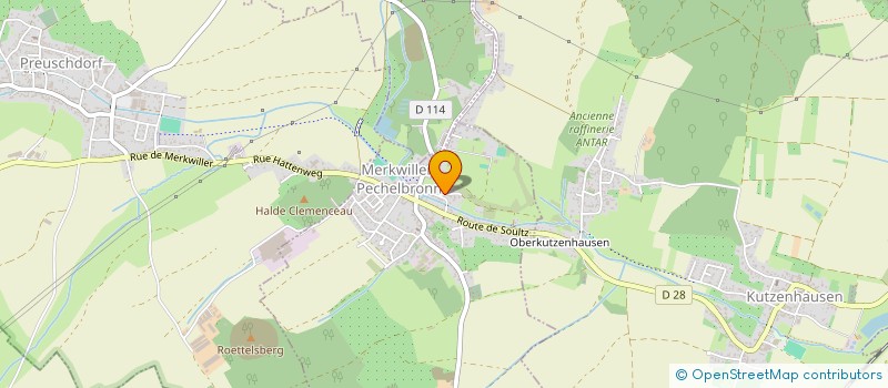 localisation de l'entreprise MEYER ENERGIES  MERKWILLER PECHELBRONN