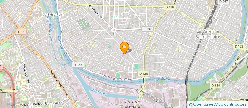 localisation de l'entreprise MEYER LE ROUX à SAINT-MAUR-DES-FOSSES