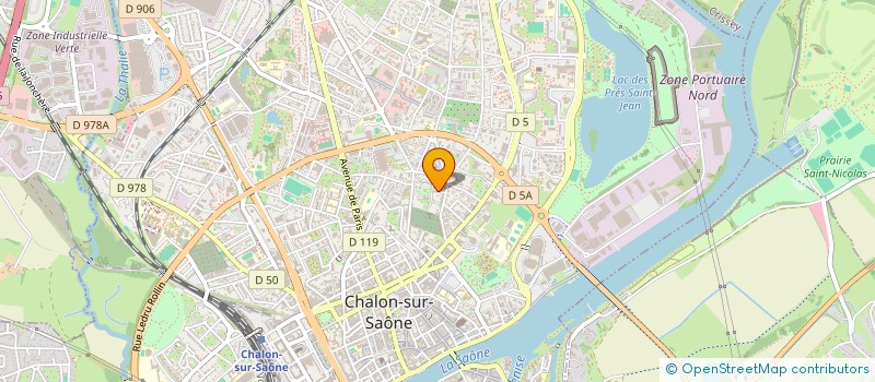 localisation de l'entreprise MEYER PERRON à CHALON-SUR-SAONE
