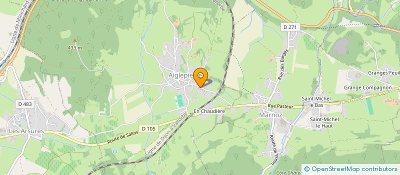 localisation de l'entreprise MEYER RENE  LA CHAPELLE-SUR-FURIEUSE