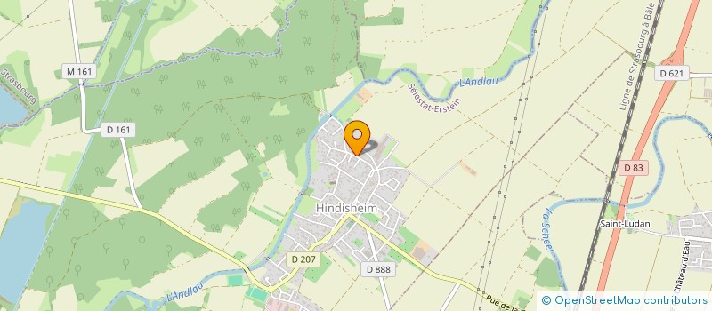 localisation de l'entreprise MEYER SARL à HINDISHEIM