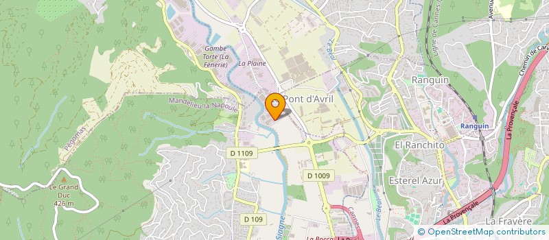 localisation de l'entreprise MEYER SECURITE MS à MANDELIEU-LA-NAPOULE