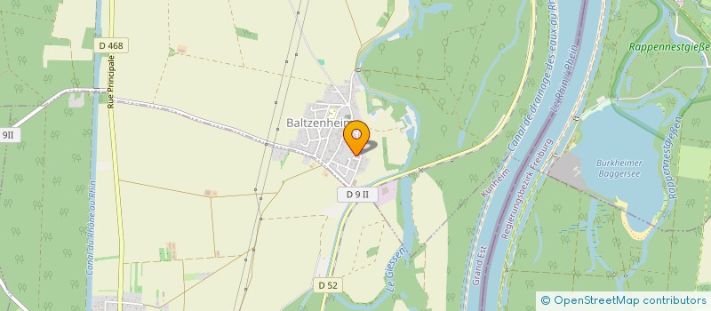 localisation de l'entreprise MEYER TERRASSEMENT  BALTZENHEIM