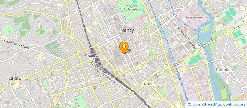 localisation de l'entreprise MEYER VIANDES SALAISONS à NANCY
