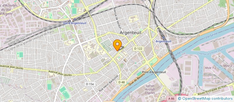 localisation de l'entreprise MEYF PRO CONSEIL  ARGENTEUIL