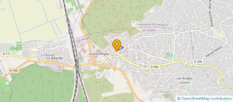 localisation de l'entreprise MEYFFRE IMMOBILIER  LES ANGLES