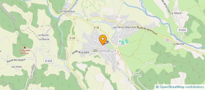 localisation de l'entreprise MEYGALITHE  SAINT-JULIEN-CHAPTEUIL