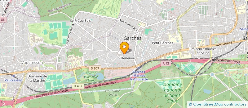 localisation de l'entreprise MEYJI PARTNERS à GARCHES