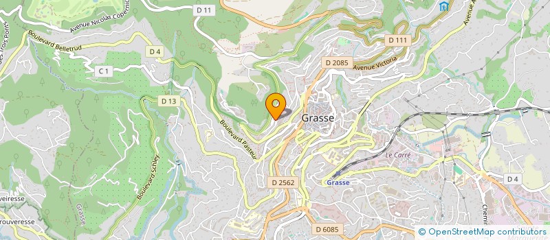 localisation de l'entreprise MEYKE  GRASSE