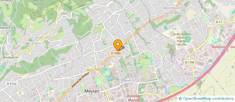 localisation de l'entreprise MEYLA SOLS  MEYLAN