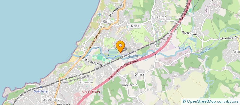 localisation de l'entreprise MEYLADOUR à BIDART