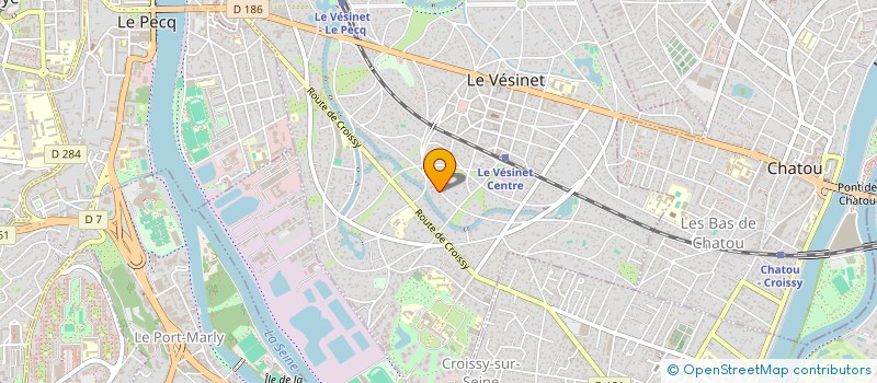 localisation de l'entreprise MEYLAN INVEST à LE VESINET