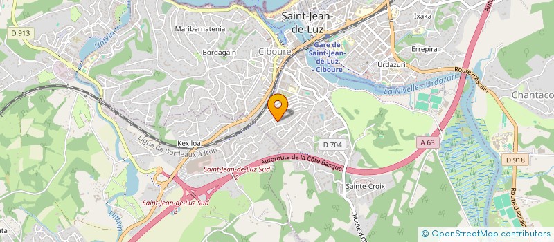 localisation de l'entreprise MEYLOU CONSULTING à SAINT-JEAN-DE-LUZ