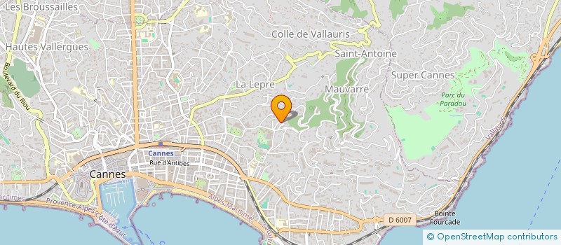 localisation de l'entreprise MEYNADIER INVEST à CANNES