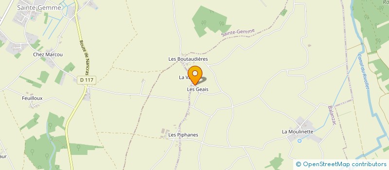 localisation de l'entreprise MEYNARD  BALANZAC