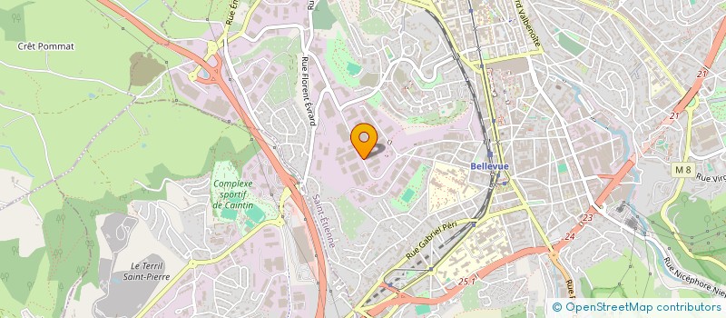 localisation de l'entreprise MEYNARD SA à SAINT-ETIENNE