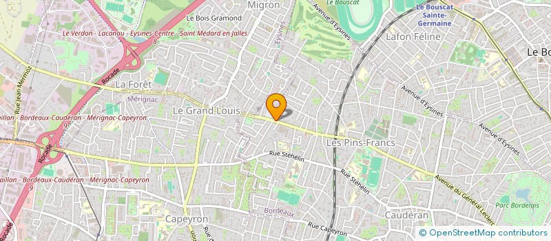 localisation de l'entreprise MEYNARD SERVICES à BORDEAUX