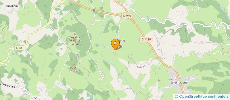 localisation de l'entreprise MEYNARDIE ELEC  SEILHAC