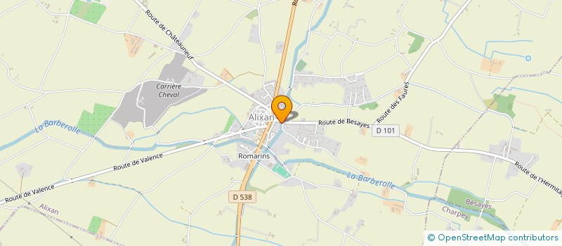 localisation de l'entreprise MEYRAND & CO  ALIXAN