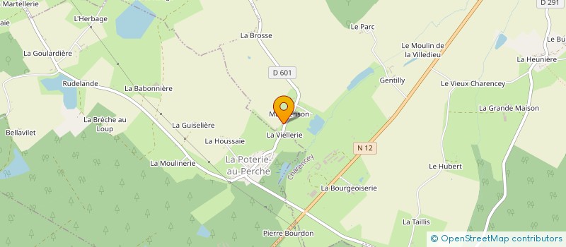 localisation de l'entreprise MEYRLE BLEU SARL à TOUROUVRE AU PERCHE