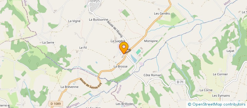 localisation de l'entreprise MEYS  MEYS