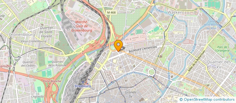 localisation de l'entreprise MEYSAM à STRASBOURG